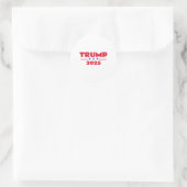 Sticker Rond Trump 2025' (Sac)