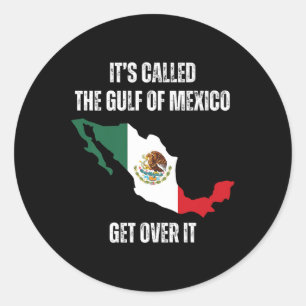 Sticker Rond Trump Amérique Golfe Mexique Président Trump Golfe
