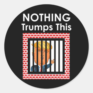 Sticker Rond Trump Arrêtez De Prétendre Votre Racisme Est Le Pa