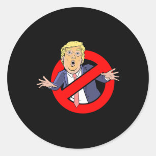 Sticker Rond Trump Busters résiste à la chemise