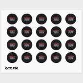 Sticker Rond Trump Cession (Feuille)