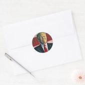 Sticker Rond Trump classique (Enveloppe)