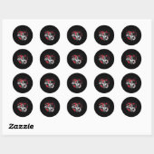 Sticker Rond Trump Gym (Feuille)