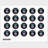 Sticker Rond Trump Ice Ice Ba1 (Feuille)