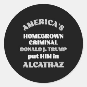 Sticker Rond Trump le met dans une situation délictueuse