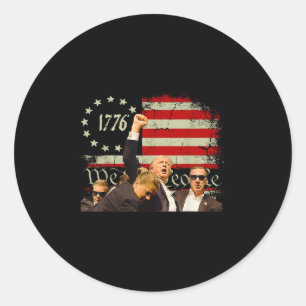 Sticker Rond Trump Pa Rally Pennsylvania Rally Trump 2024