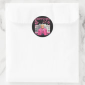 Sticker Rond Trump Président de nouveau Daddy's Home Take Ameri (Sac)
