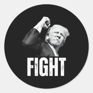 Sticker Rond Trump - Trump - Trump - Trump - Tir
