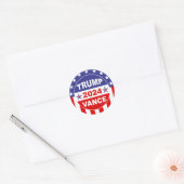 STICKER ROND TRUMP VANCE 2024 (Enveloppe)