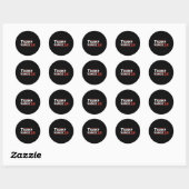 Sticker Rond Trump Vance 2024 (Feuille)