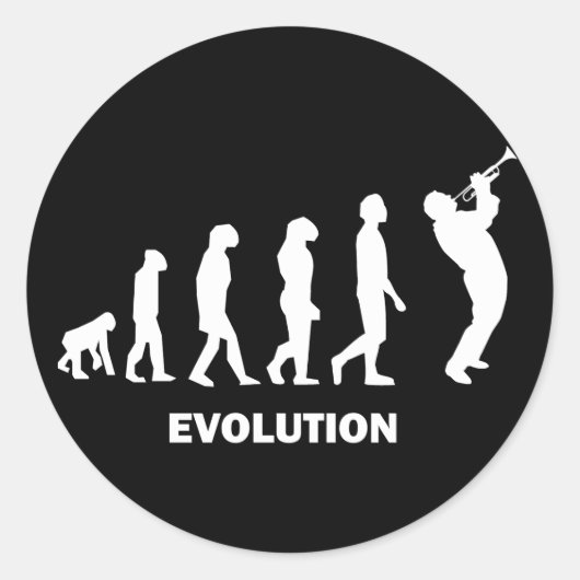 Sticker Rond Trumpet (Devant)