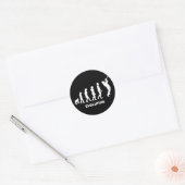 Sticker Rond Trumpet (Enveloppe)
