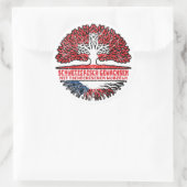 Sticker Rond Tschechien Tschechisch Schweizer Schweiz Baum (Sac)