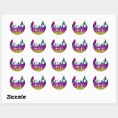 STICKER ROND TSE 5 (Feuille)