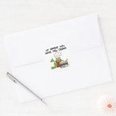 Sticker Rond Tshirts et cadeaux Frog Baker (Enveloppe)