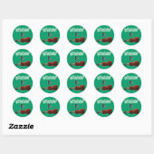 Sticker Rond tu as de la bratsche ? (Feuille)