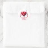 Sticker Rond Tu es mon rythme (Sac)