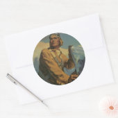 Sticker Rond Tu Lui Donne Des Ailes ! (Enveloppe)