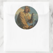 Sticker Rond Tu Lui Donne Des Ailes ! (Sac)
