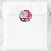 Sticker Rond tu me fais pleurer (Sac)