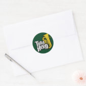 Sticker Rond tuba_hero (Enveloppe)