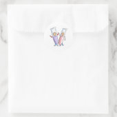 Sticker Rond Tubes de test (Sac)