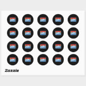 Sticker Rond Tucson (Feuille)