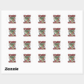 Sticker Rond Tueur de Zombie (Feuille)