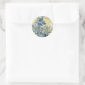 Sticker Rond Tuile d'azulejo (Sac)