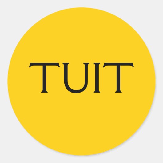 STICKER ROND TUIT (Devant)