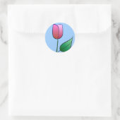 STICKER ROND TULIP (Sac)