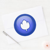 Sticker Rond Tulipe hollandaise (Enveloppe)