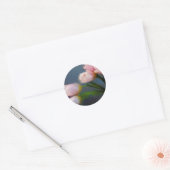 Sticker Rond Tulipes 3 (Enveloppe)