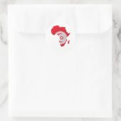 Sticker Rond Tunisie (Sac)