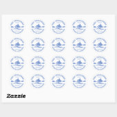 Sticker Rond Tuolumne NWSR (Feuille)