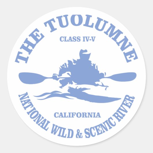 Sticker Rond Tuolumne NWSR (Devant)