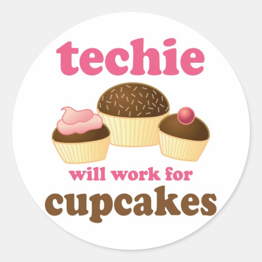 Sticker Rond Turc Cupcake (Devant)