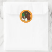Sticker Rond Turducken - (Sac)