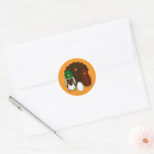 Sticker Rond Turducken - (Enveloppe)