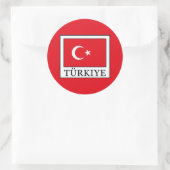 Sticker Rond Türkiye (Sac)