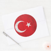 Sticker Rond Turkiye (Enveloppe)