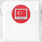 Sticker Rond Turquie (Sac)