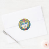 Sticker Rond Tut par Piliero (Enveloppe)