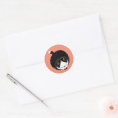 Sticker Rond Tuxedo (Enveloppe)