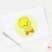 Sticker Rond Tweety (Enveloppe)