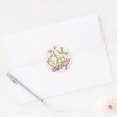 Sticker Rond TWEETY™ avec Gems (Enveloppe)