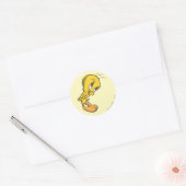 Sticker Rond TWEETY™ Bashful (Enveloppe)