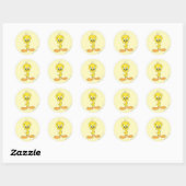 Sticker Rond TWEETY™ Fier (Feuille)