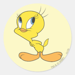 Sticker Rond TWEETY™ Hmm