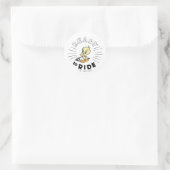 Sticker Rond TWEETY™ Surfboard - Prêt à rouler (Sac)